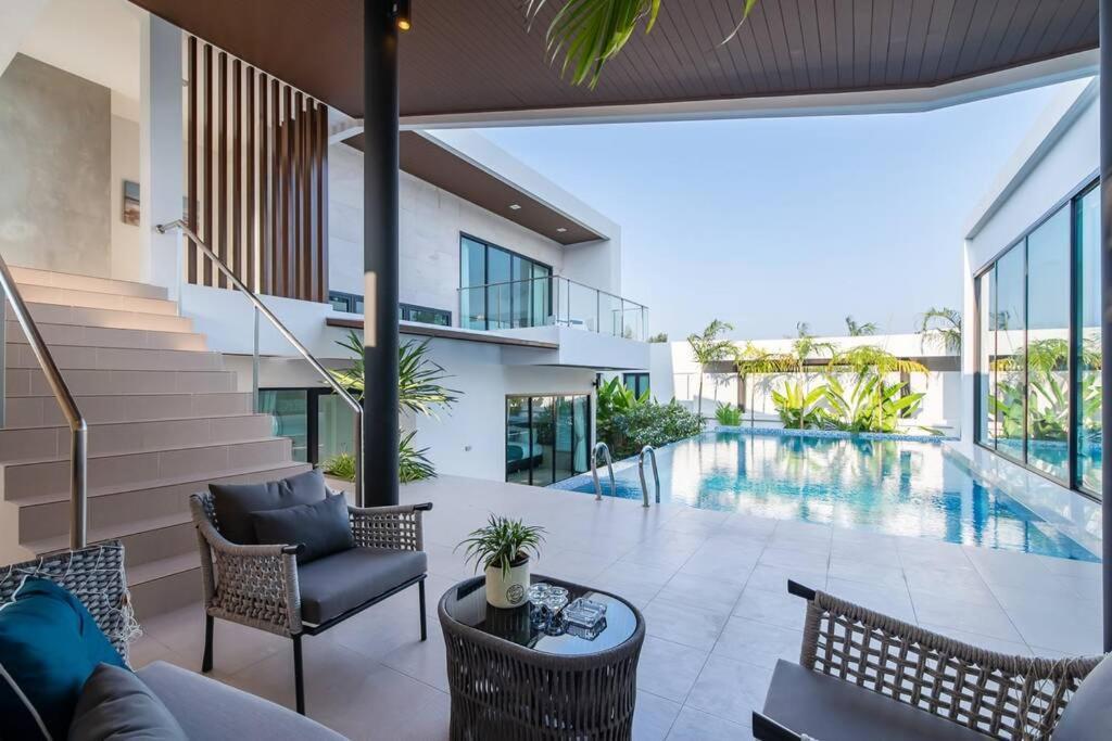 Moevenpick Luxury Villa2Fl-Private Pool-Sha Certified Na Chom Thian Exterior foto